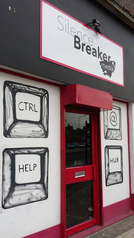 SilenceBreaker Media's front entrance.